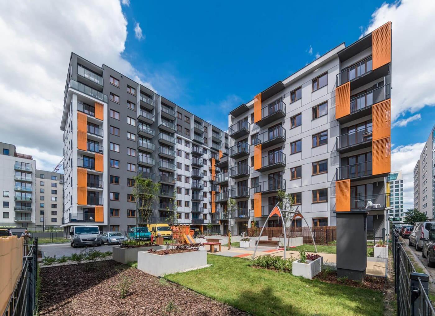Modern Apartment Near To The Chopin'S Airport Cybernetyki 2A Varsovie Extérieur photo
